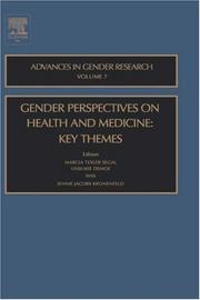 Front cover of Gender perspectives on health and medicine by Marcia Texler Segal