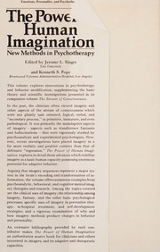 Front cover of The Power of human imagination by Jerome L. Singer