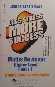 Front cover of Project MATHS Revision Junior Cert Higher Level Paper 1 by Louise Boylan