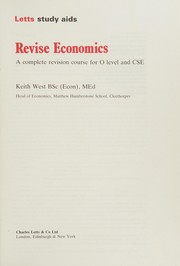 Front cover of Revise economics by Keith West