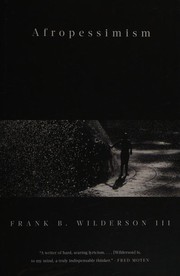 Cover of Afropessimism by Frank B. Wilderson III
