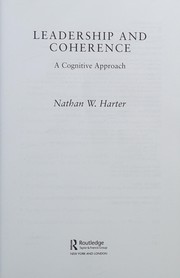 Front cover of Leadership and Coherence by Nathan W. Harter