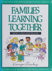 Cover of Families learning together by Karyn Henley