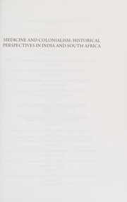 Front cover of Medicine and Colonialism by Poonam Bala