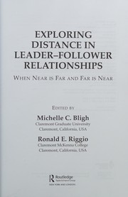 Front cover of Exploring Distance in Leader-Follower Relationships by Michelle C. Bligh