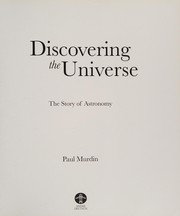 Front cover of Discovering the Universe by Paul Murdin