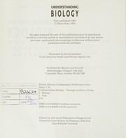 Front cover of Understanding Biology by T.H. Hoey