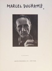 Cover of Marcel Duchamp by Sarane Alexandrian