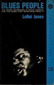 Cover of Blues people by Amiri Baraka