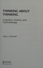 Cover of Thinking about Thinking by Philip E. McDowell