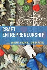Front cover of Craft Entrepreneurship by Annette Naudin