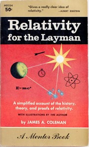 Cover of Relativity for the Layman by James A. Coleman