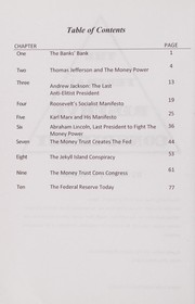 Front cover of The federal reserve conspiracy by Antony C. Sutton