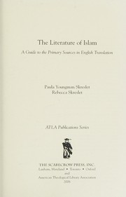 Front cover of The literature of Islam by Paula Youngman Skreslet
