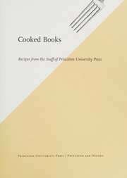 Front cover of Cooked books by Princeton University Press.