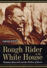 Front cover of Rough rider in the White House by Sarah Lyons Watts