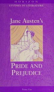 Front cover of Jane Austen's Pride and Prejudice by Penny Gay