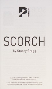 Cover of Scorch by Stacey Gregg
