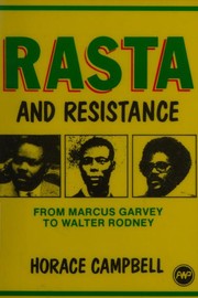 Front cover of Rasta and resistance by Horace Campbell