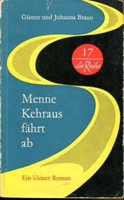 Cover of Menne Kehraus fährt ab by Johanna Braun
