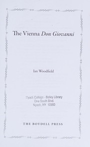 Front cover of The Vienna Don Giovanni by Ian Woodfield