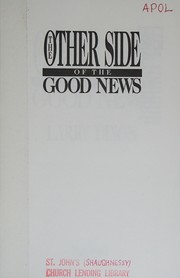 Front cover of The other side of the good news by Larry Dixon
