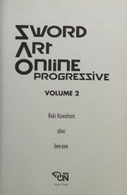 Front cover of Sword art online by Reki Kawahara