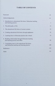 Cover of Educational Life-Forms by David R. Cole