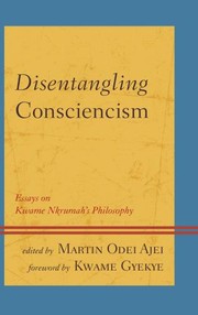 Cover of Disentangling Consciencism by Martin Odei Ajei