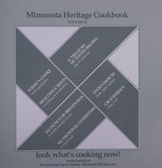Cover of Minnesota heritage cookbook by American Cancer Society