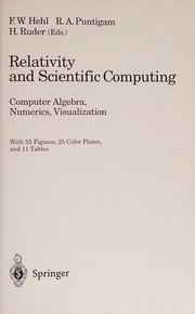 Cover of Relativity and scientific computing by F. W. Hehl