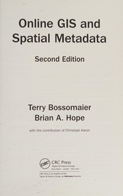 Front cover of Online GIS and Spatial Metadata by Terry Bossomaier