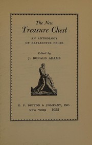 Cover of The new treasure chest by James Donald Adams