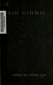 Cover of Sir Gibbie by George MacDonald