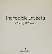 Cover of Incredible insects by Thomas Sperling