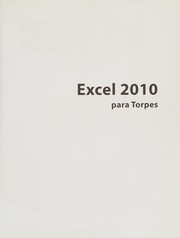Front cover of Excel 2010 para torpes by Ana Martos Rubio