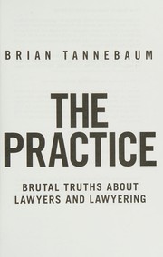 Cover of The practice by Brian Tannebaum