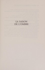 Cover of La saison de l'ombre by Léonora Miano