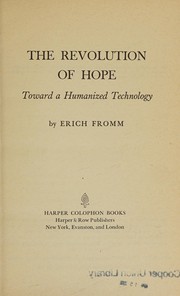 Cover of Die Revolution der Hoffnung by Erich Fromm