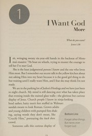 Front cover of I want God by Lisa Whittle