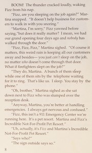 Front cover of Fizz & Martina in the incredible not-for-profit pet resort mystery by Peter H. Reynolds