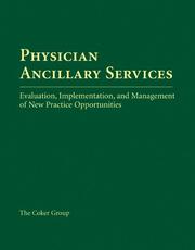 Front cover of Physician ancillary services by J. Max Reiboldt