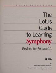 Front cover of The Lotus guide to learning Symphony by LOTUS