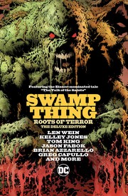 Front cover of Swamp Thing Roots of Terror by Tom King