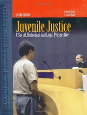 Front cover of Juvenile justice by Preston Elrod