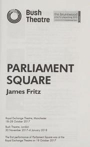 Front cover of Parliament Square by James Fritz