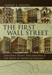 Cover of The First Wall Street by Robert E. Wright