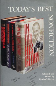 Front cover of Today's best nonfiction--Volume 13 by Barbara J. Morgan