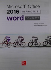 Cover of Microsoft Office 2016 by Randy Nordell