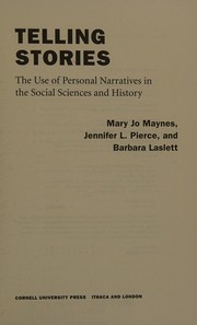 Cover of Telling stories by Mary Jo Maynes